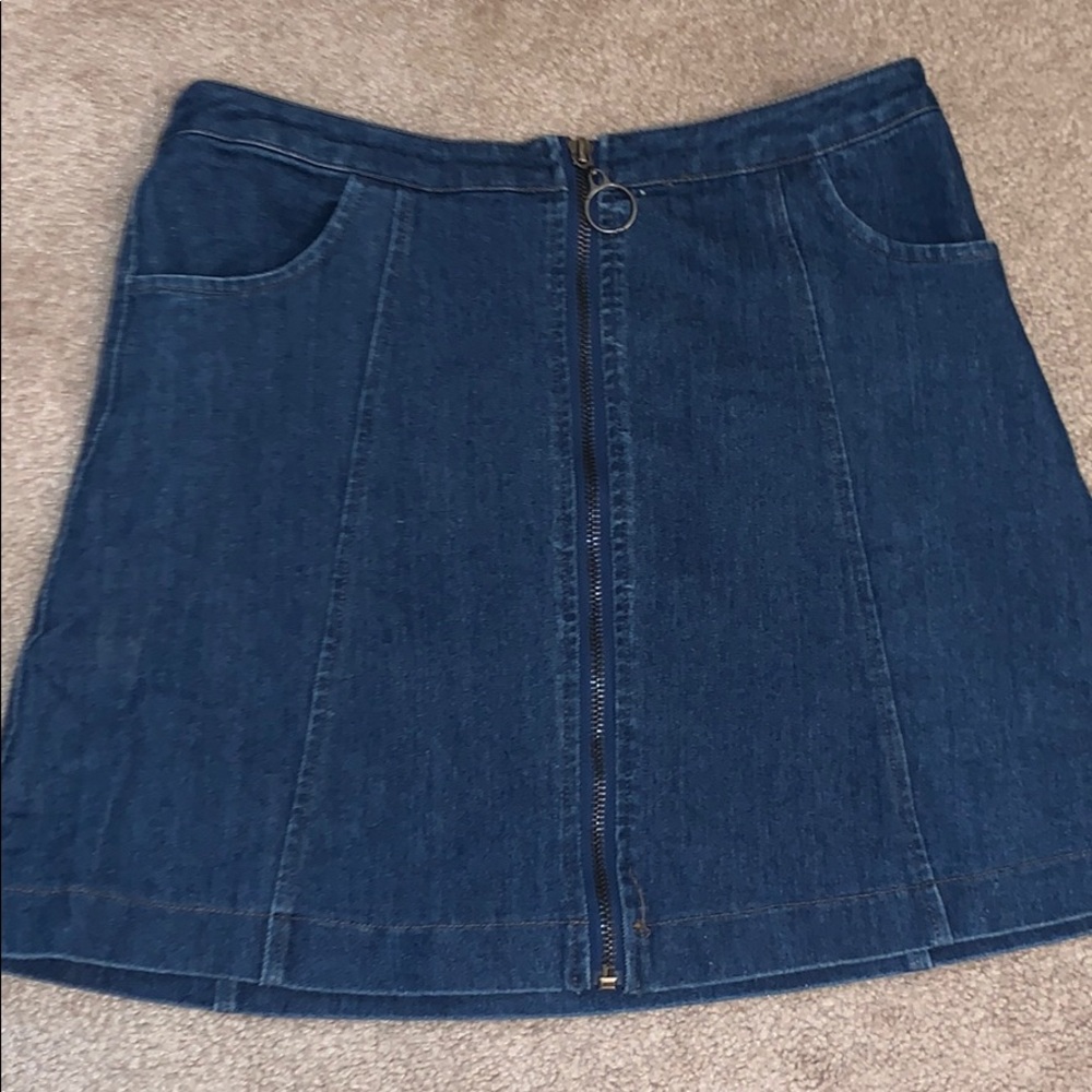Denim skirt